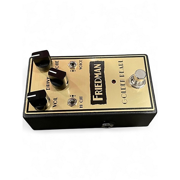 Used Friedman Golden Pearl Overdrive Effect Pedal
