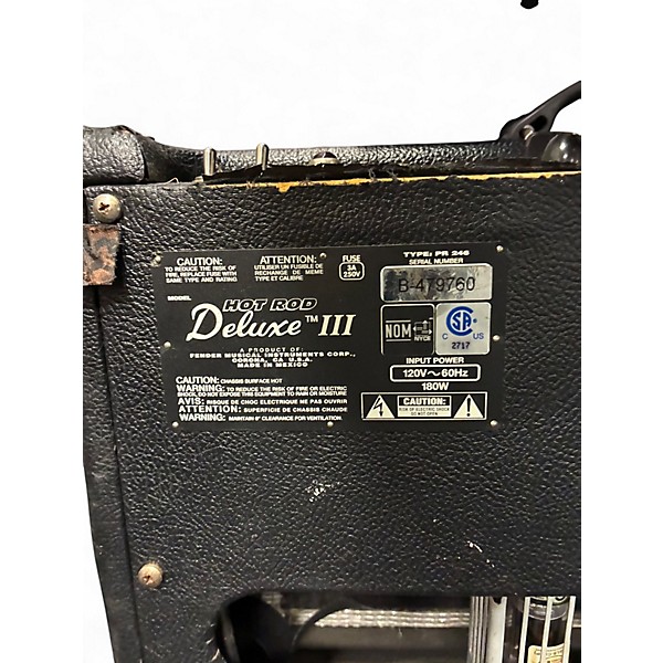 Used Fender Hot Rod Deluxe III 40W 1x12 Tube Guitar Combo Amp