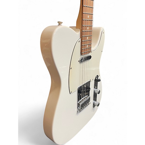 Used 2021 Fender Player Telecaster Olympic White Solid Body Electric Guitar