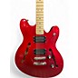 Used Squier Classic Vibe Starcaster Hollow Candy Apple Red Hollow Body Electric Guitar