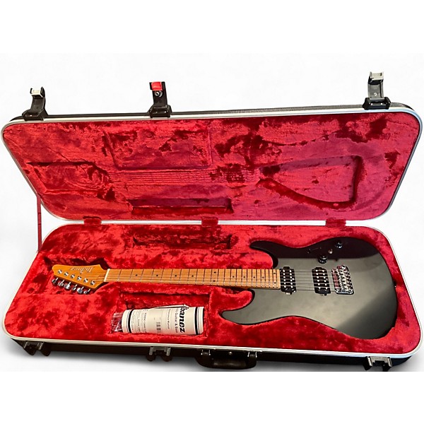 Used 2024 Ibanez PRESTIGE AZ2402 Flat Black Solid Body Electric Guitar