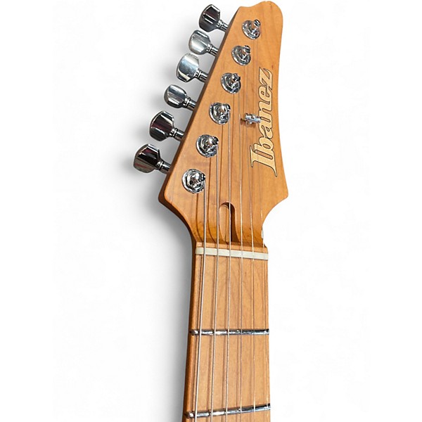 Used 2024 Ibanez PRESTIGE AZ2402 Flat Black Solid Body Electric Guitar