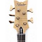 Used Schecter Guitar Research Stiletto Custom 5 String Natural Electric Bass Guitar