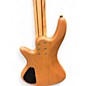 Used Schecter Guitar Research Stiletto Custom 5 String Natural Electric Bass Guitar