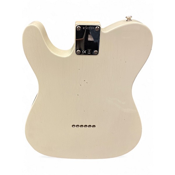 Used Fender Custom Shop Jimmy Page Signature White Blonde Solid Body Electric Guitar