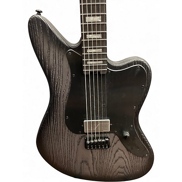 Used ESP LTD XJ1 SILVER BLAST Solid Body Electric Guitar