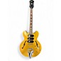 Used Epiphone Riviera P93 Metallic Gold Hollow Body Electric Guitar thumbnail