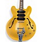 Used Epiphone Riviera P93 Metallic Gold Hollow Body Electric Guitar