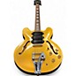 Used Epiphone Riviera P93 Metallic Gold Hollow Body Electric Guitar