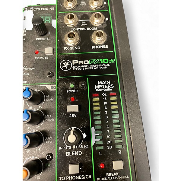 Used Mackie ProFX10v3 Unpowered Mixer