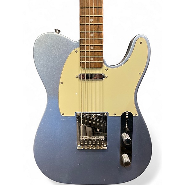 Used Squier Telecaster Blue Solid Body Electric Guitar