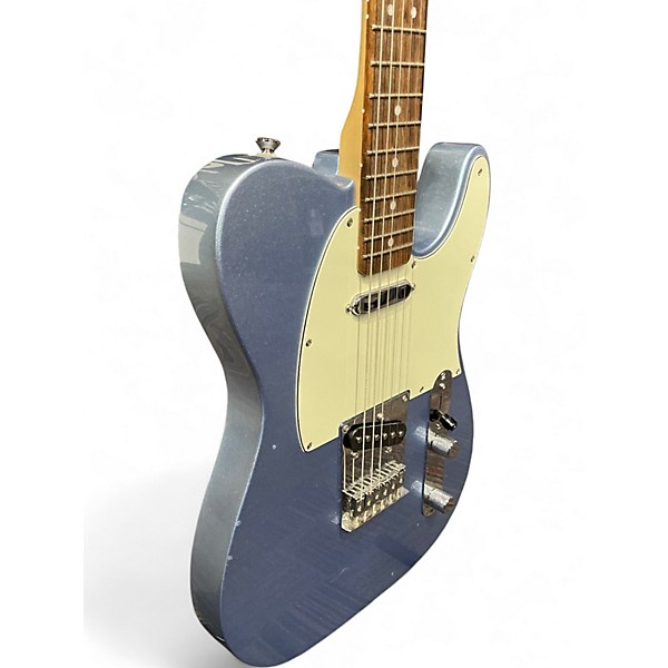 Used Squier Telecaster Blue Solid Body Electric Guitar