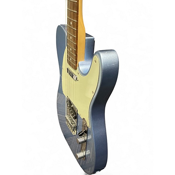 Used Squier Telecaster Blue Solid Body Electric Guitar