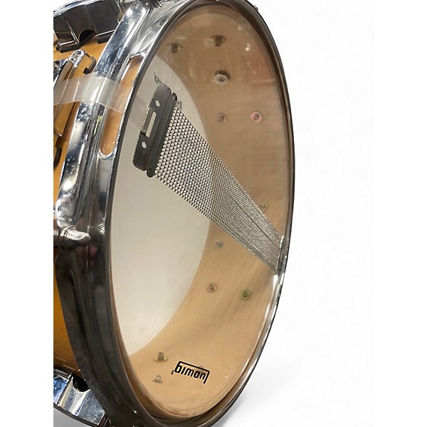 Used Ludwig 14X5.5 Element Snare Natural Drum