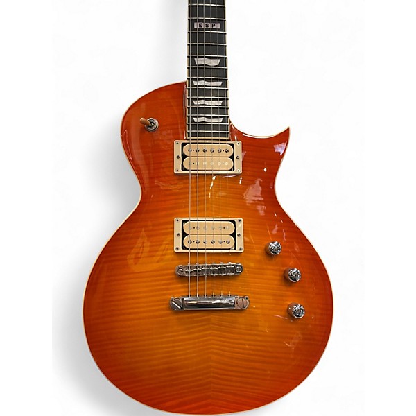 Used ESP E-II Eclipse Honey Sunburst Solid Body Electric Guitar