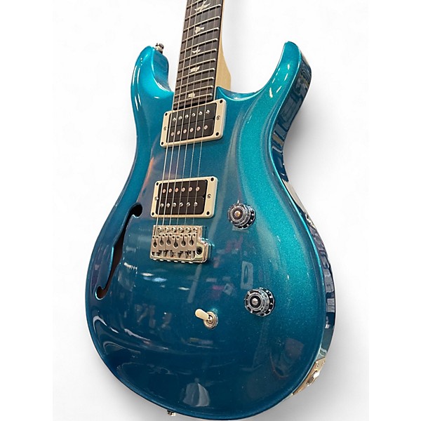 Used PRS CE 24 Custom Blue Hollow Body Electric Guitar