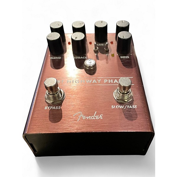 Used Fender Lost Highway Phaser Effect Pedal