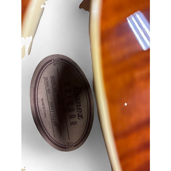 Used 2010s Ibanez AF85 Brown Sunburst Hollow Body Electric Guitar