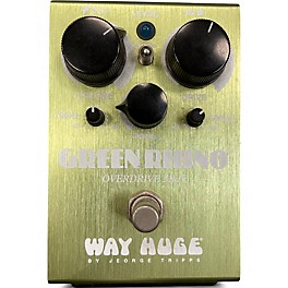 Used Way Huge Electronics WHE202 Green Rhino Overdrive Effect Pedal