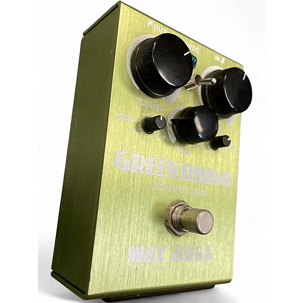 Used Way Huge Electronics WHE202 Green Rhino Overdrive Effect Pedal