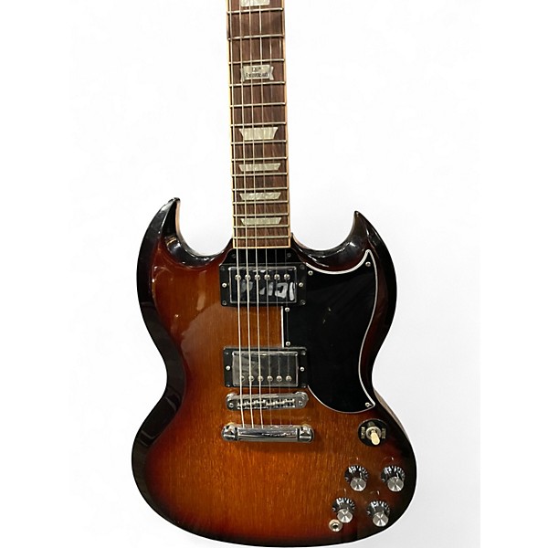 Used 2014 Gibson SG 120TH ANNIVERSARY ETUNE FIREBURST Solid Body Electric Guitar