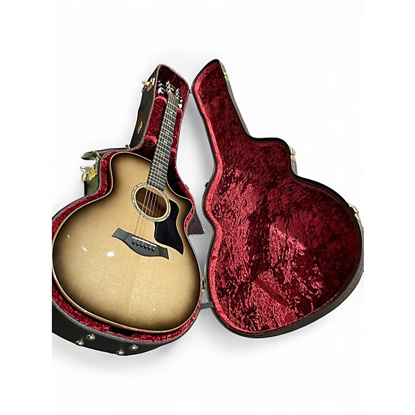 Used 2024 Taylor 614CE SPC EDITION Charcoal Acoustic Electric Guitar