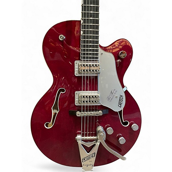 Used Gretsch Guitars G6119 Chet Atkins Signature Tennessee Rose Wine Red Hollow Body Electric Guitar