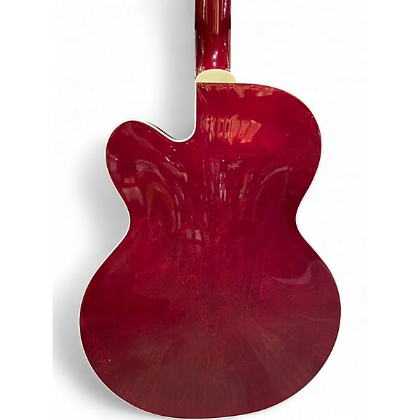 Used Gretsch Guitars G6119 Chet Atkins Signature Tennessee Rose Wine Red Hollow Body Electric Guitar