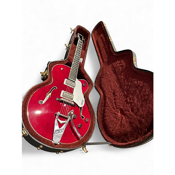 Used Gretsch Guitars G6119 Chet Atkins Signature Tennessee Rose Wine Red Hollow Body Electric Guitar