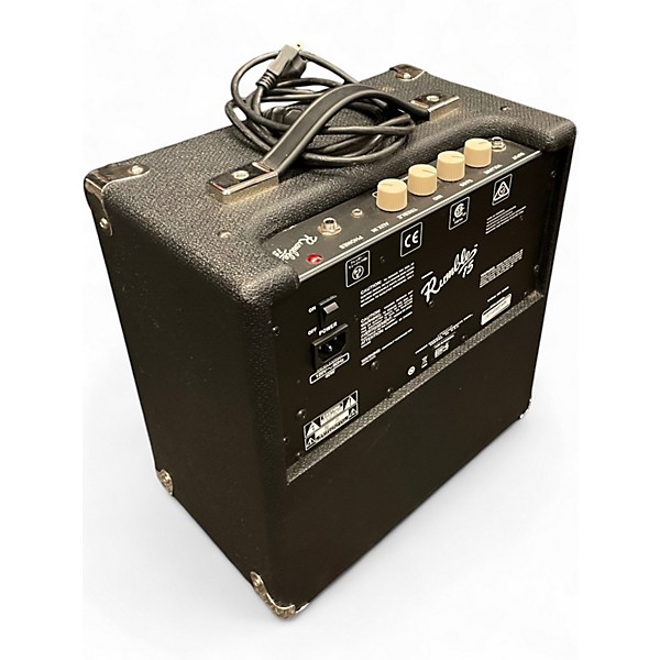 Used Fender Rumble 15 15W 1X8 Bass Combo Amp