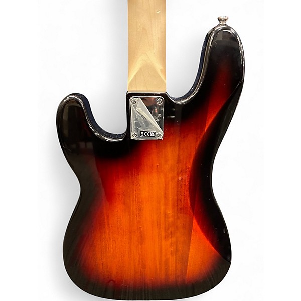 Used Squier Affinity Precision Bass PJ 3 Color Sunburst Electric Bass Guitar