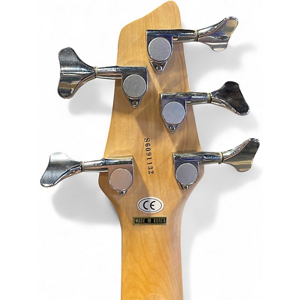 Used Washburn XB-500 RED FLAME Electric Bass Guitar