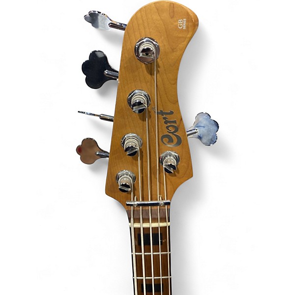 Used Cort GB MODERN Open Pore Vintage Natural Electric Bass Guitar