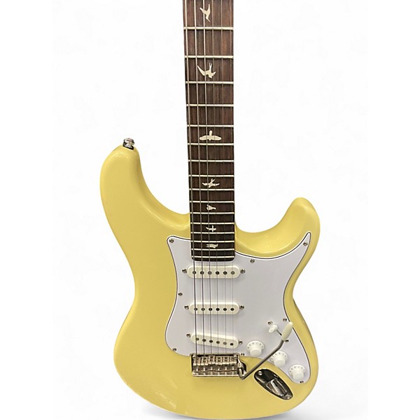 Used PRS SE Silver Sky Moon White Solid Body Electric Guitar