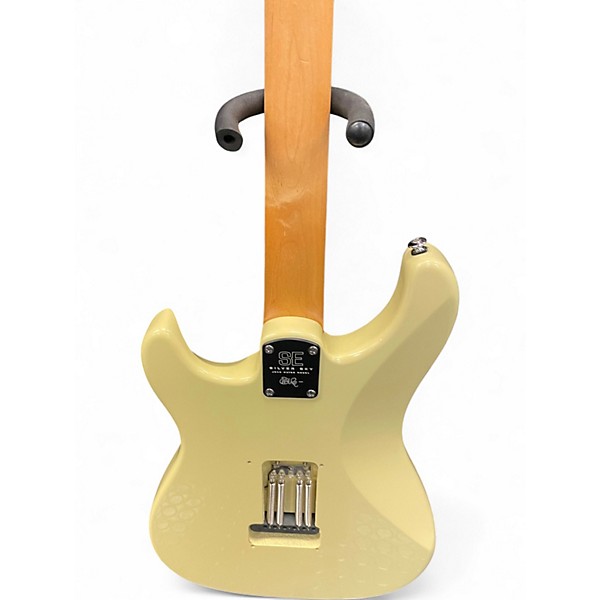 Used PRS SE Silver Sky Moon White Solid Body Electric Guitar