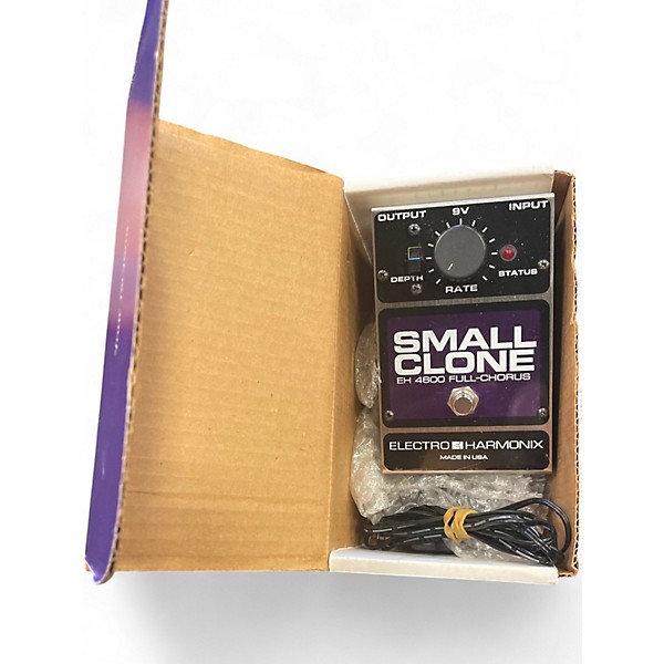 Used Electro-Harmonix Small Clone Analog Chorus Effect Pedal