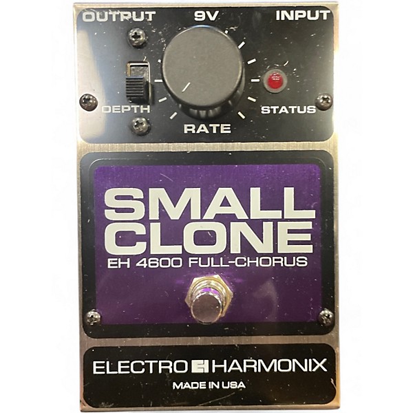 Used Electro-Harmonix Small Clone Analog Chorus Effect Pedal