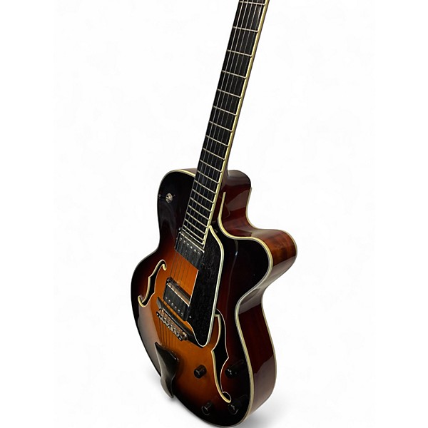 Used Eastman AR603CED 2 Tone Sunburst Hollow Body Electric Guitar