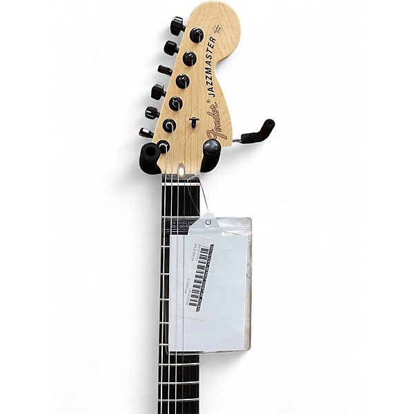 Used Fender Jim Root Signature Jazzmaster Satin Black Solid Body Electric Guitar