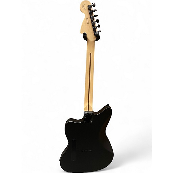 Used Fender Jim Root Signature Jazzmaster Satin Black Solid Body Electric Guitar