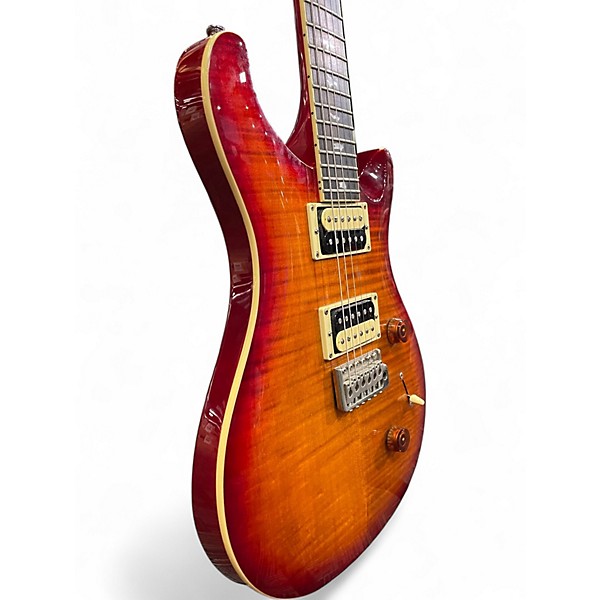 Used PRS SE Custom 24 2 Color Sunburst Solid Body Electric Guitar
