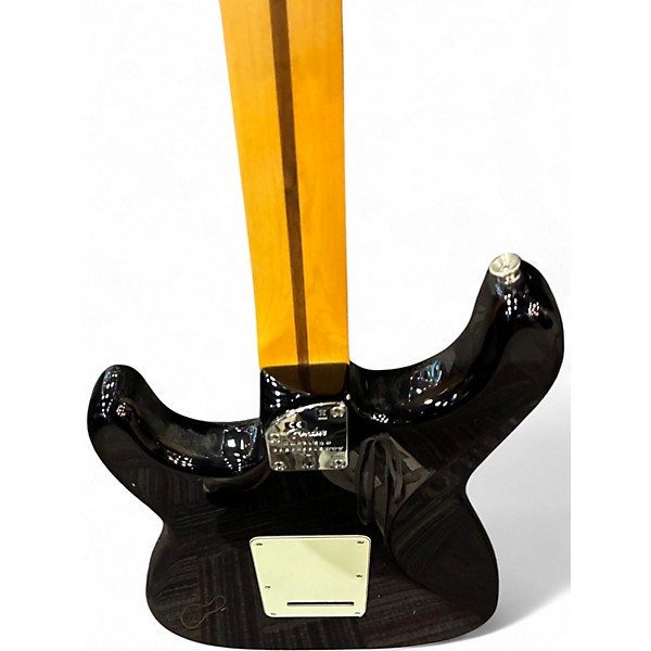 Used Fender American Professional II Stratocaster Black Solid Body Electric Guitar