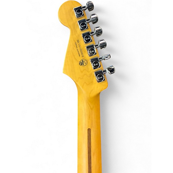 Used Fender American Professional II Stratocaster Black Solid Body Electric Guitar