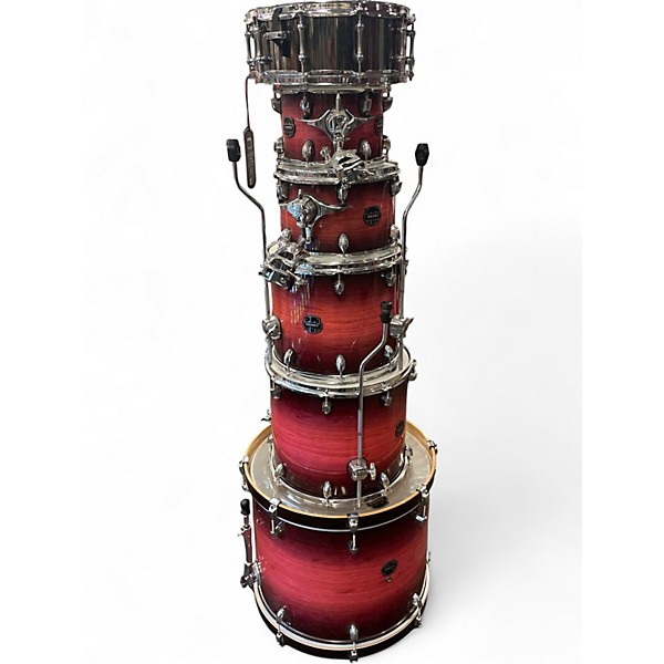 Used Mapex 6 Piece Armory Tanzanite Burst Drum Kit