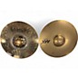 Used SABIAN 14in AAX X-Plosion Hi Hat Pair Cymbal thumbnail