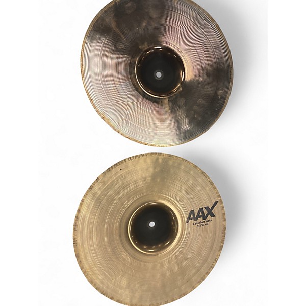 Used SABIAN 14in AAX X-Plosion Hi Hat Pair Cymbal