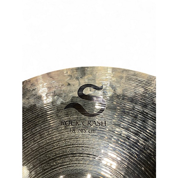 Used Zildjian 18in S Family Rock Crash Cymbal