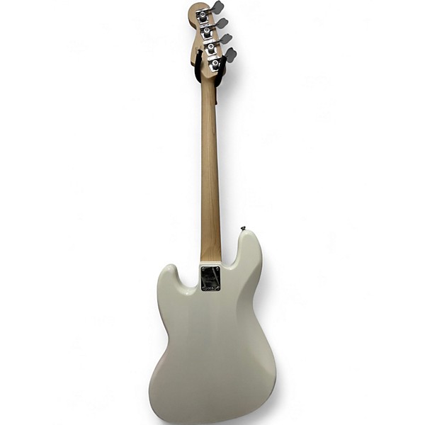 Used Squier Affinity Jazz Bass Olympic White Electric Bass Guitar
