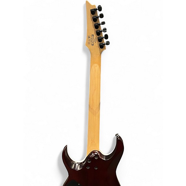 Used Ibanez RGA42FM Dragon Eye burst Solid Body Electric Guitar