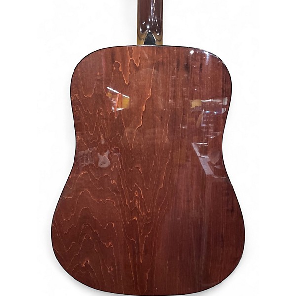 Used Dean ak48 NATURAL Acoustic Guitar